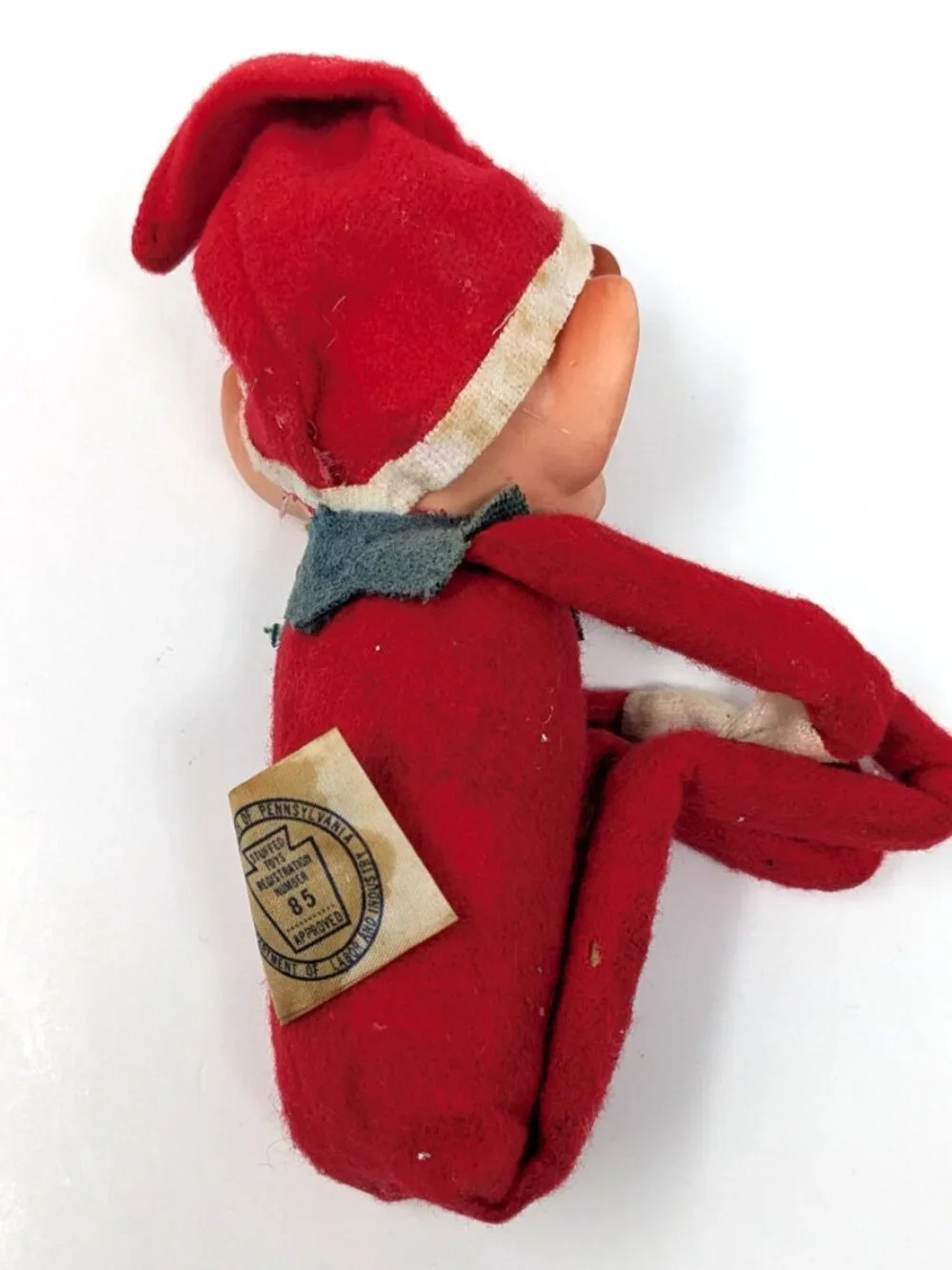 VTG 50s Knee Hugger Elf Ornament Pixie Sakai Japan Commonwealth of Pennsylvania